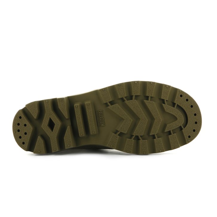 Dámské Boty Palladium Pallabrousse Legion Olivy Zelené | CZ VQB-89M